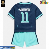 Deutschland Nick Woltemade #11 Auswärts Trikotsatz Kinder EM 2024 Kurzarm (+ Kurze Hosen)